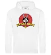 Мужская толстовка (худи) Looney Tunes Белый фото