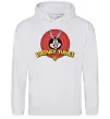 Мужская толстовка (худи) Looney Tunes Серый меланж фото