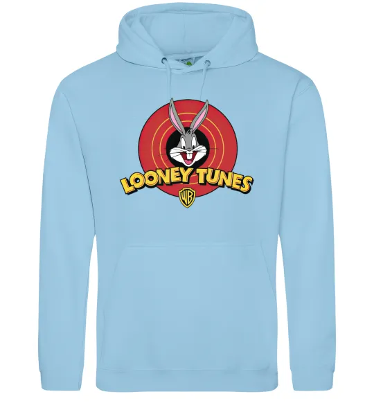 Чоловіча толстовка (худі) Looney Tunes Блакитний фото