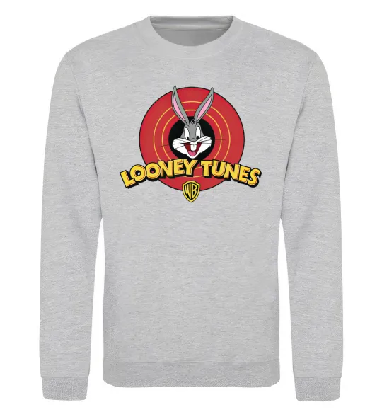 Світшот Looney Tunes Сірий меланж фото