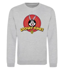 Свитшот Looney Tunes Серый меланж фото