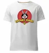 Чоловіча преміум футболка Looney Tunes Білий фото