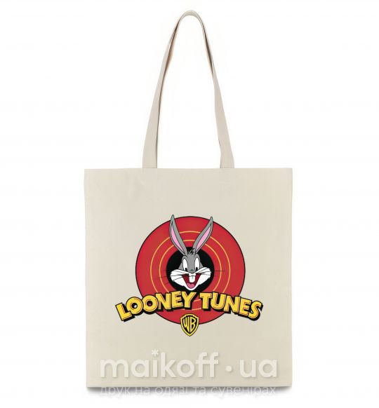 Еко-сумка Looney Tunes Бежевий фото