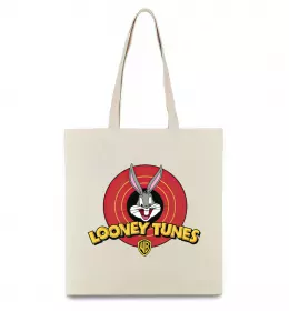 Эко-сумка Looney Tunes персонажі Бежевый фото