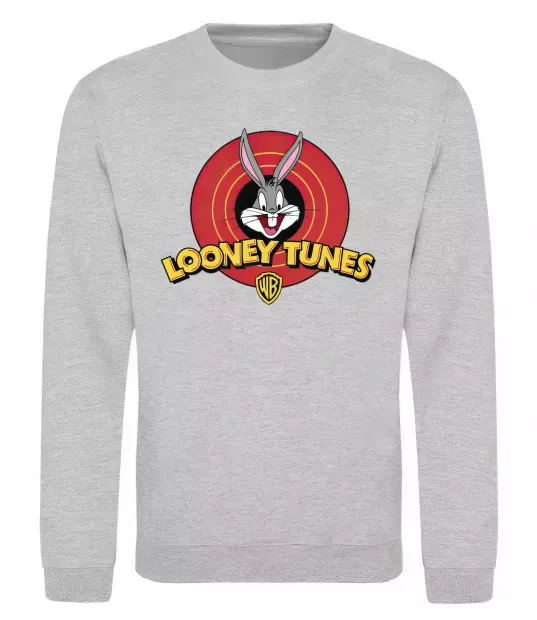 Світшот Looney Tunes Сірий меланж фото
