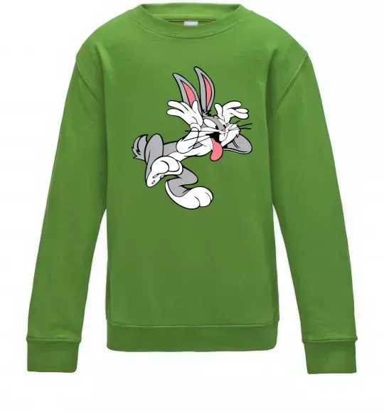 Дитячий світшот Bugs Bunny Лаймовий фото