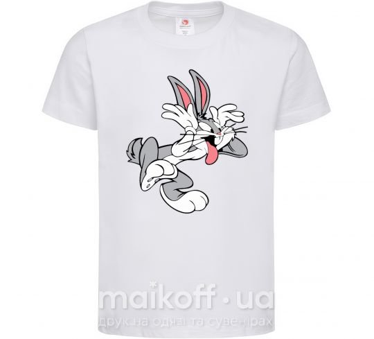 Дитяча футболка Bugs Bunny Білий фото
