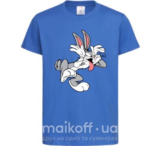 Дитяча футболка Bugs Bunny Яскраво-синій фото