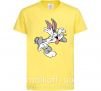 Дитяча футболка Bugs Bunny Лимонний фото