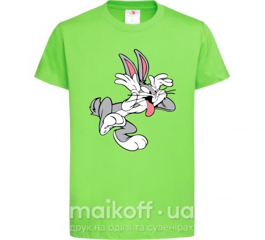 Детская футболка Bugs Bunny Лаймовый фото