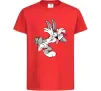 Дитяча футболка Bugs Bunny Червоний Дитяча футболка Bugs Bunny Червоний фото