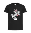 Дитяча футболка Bugs Bunny Чорний фото