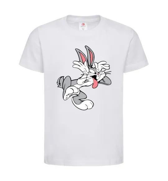 Дитяча футболка Bugs Bunny Білий фото