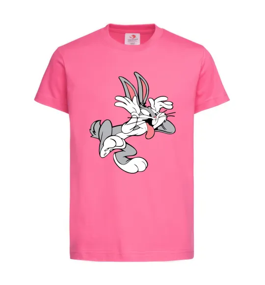 Дитяча футболка Bugs Bunny Яскраво-рожевий фото