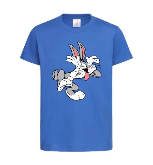 Дитяча футболка Bugs Bunny Яскраво-синій фото