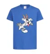 Дитяча футболка Bugs Bunny Яскраво-синій фото