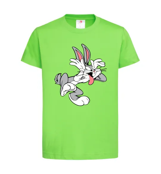 Дитяча футболка Bugs Bunny Лаймовий фото
