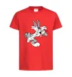 Дитяча футболка Bugs Bunny Червоний фото