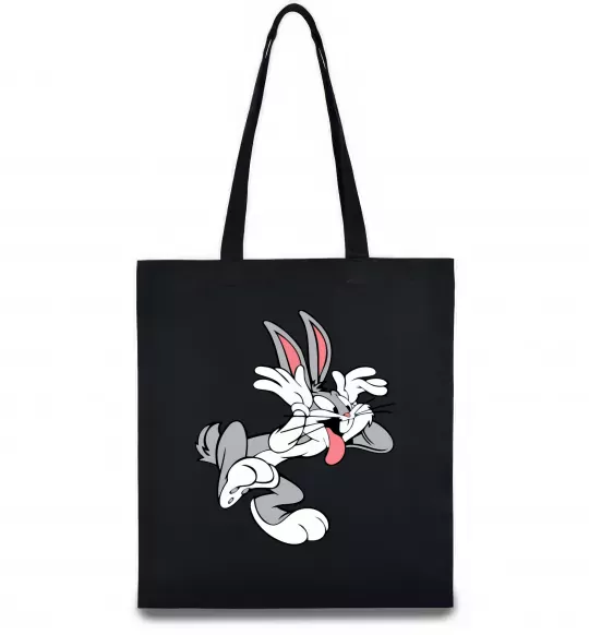 Еко-сумка Bugs Bunny Чорний фото