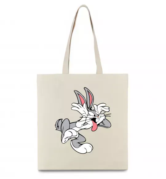 Еко-сумка Bugs Bunny Бежевий фото