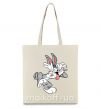 Еко-сумка Bugs Bunny Бежевий фото