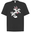 Футболка Оверсайз Bugs Bunny Черный Футболка Оверсайз Bugs Bunny Черный фото