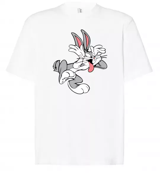 Футболка Оверсайз Bugs Bunny Белый фото