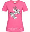 Женская футболка Bugs Bunny Ярко-розовый фото