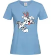 Жіноча футболка Bugs Bunny Блакитний Жіноча футболка Bugs Bunny Блакитний фото