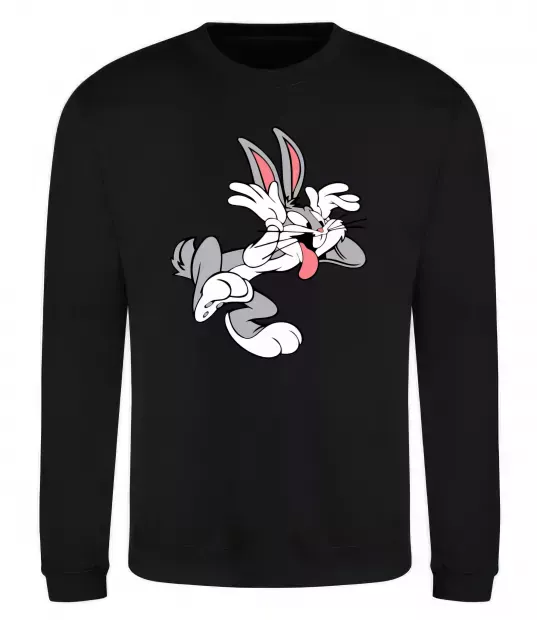 Світшот Bugs Bunny Чорний фото