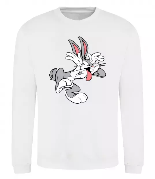 Світшот Bugs Bunny Білий фото