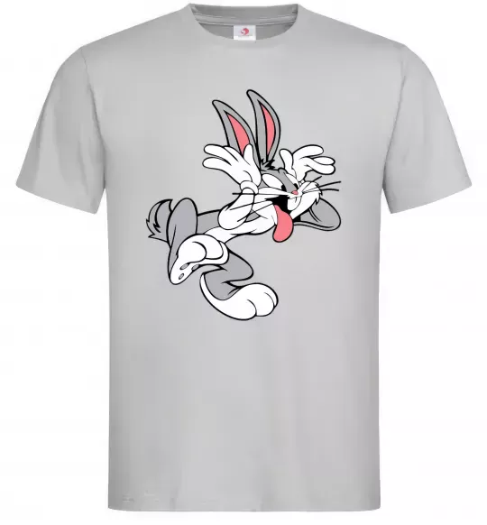 Мужская футболка Bugs Bunny Серый фото