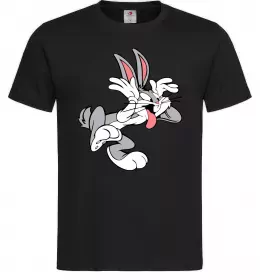 Мужская футболка Bugs Bunny Черный фото