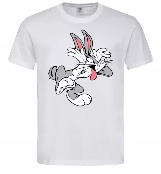 Мужская футболка Bugs Bunny Белый фото