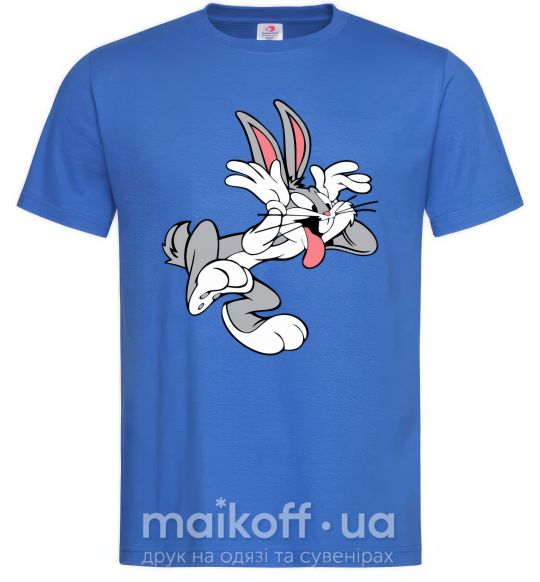 Чоловіча футболка Bugs Bunny Яскраво-синій фото