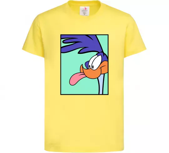 Детская футболка Дорожний бігун (Road Runner) Лимонный фото