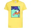 Детская футболка Дорожний бігун (Road Runner) Лимонный фото