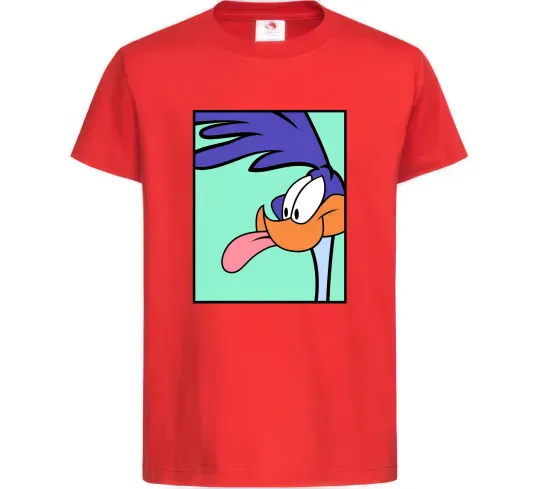 Детская футболка Дорожний бігун (Road Runner) Красный фото