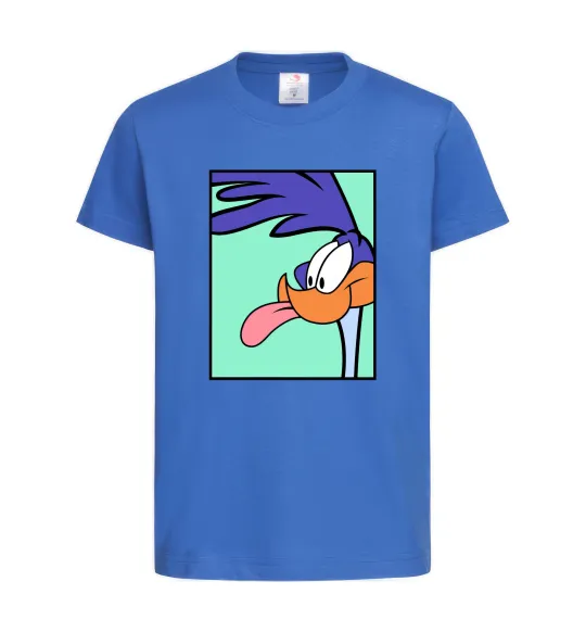Детская футболка Дорожний бігун (Road Runner) Ярко-синий фото