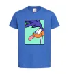 Детская футболка Дорожний бігун (Road Runner) Ярко-синий фото