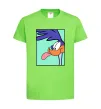 Детская футболка Дорожний бігун (Road Runner) Лаймовый фото