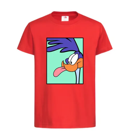 Детская футболка Дорожний бігун (Road Runner) Красный фото