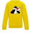 Детский Свитшот Sylvester Cat Солнечно желтый фото