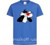 Детская футболка Sylvester Cat Ярко-синий фото