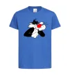 Дитяча футболка Sylvester Cat Яскраво-синій фото