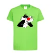 Дитяча футболка Sylvester Cat Лаймовий фото
