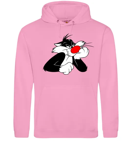 Мужская толстовка (худи) Sylvester Cat Розовый фото