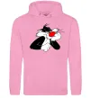 Мужская толстовка (худи) Sylvester Cat Розовый фото