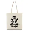 Эко-сумка Тасманський Диявол (Tasmanian Devil) Бежевый Эко-сумка Тасманський Диявол (Tasmanian Devil) Бежевый фото