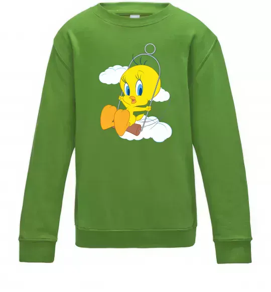 Детский Свитшот Твіті (Tweety Bird) Лаймовый фото